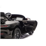 Elektrické autíčko Mercedes GT63 AMG - LCD, čierne lakované